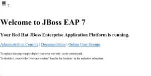 Welcome to JBoss EAP 7.